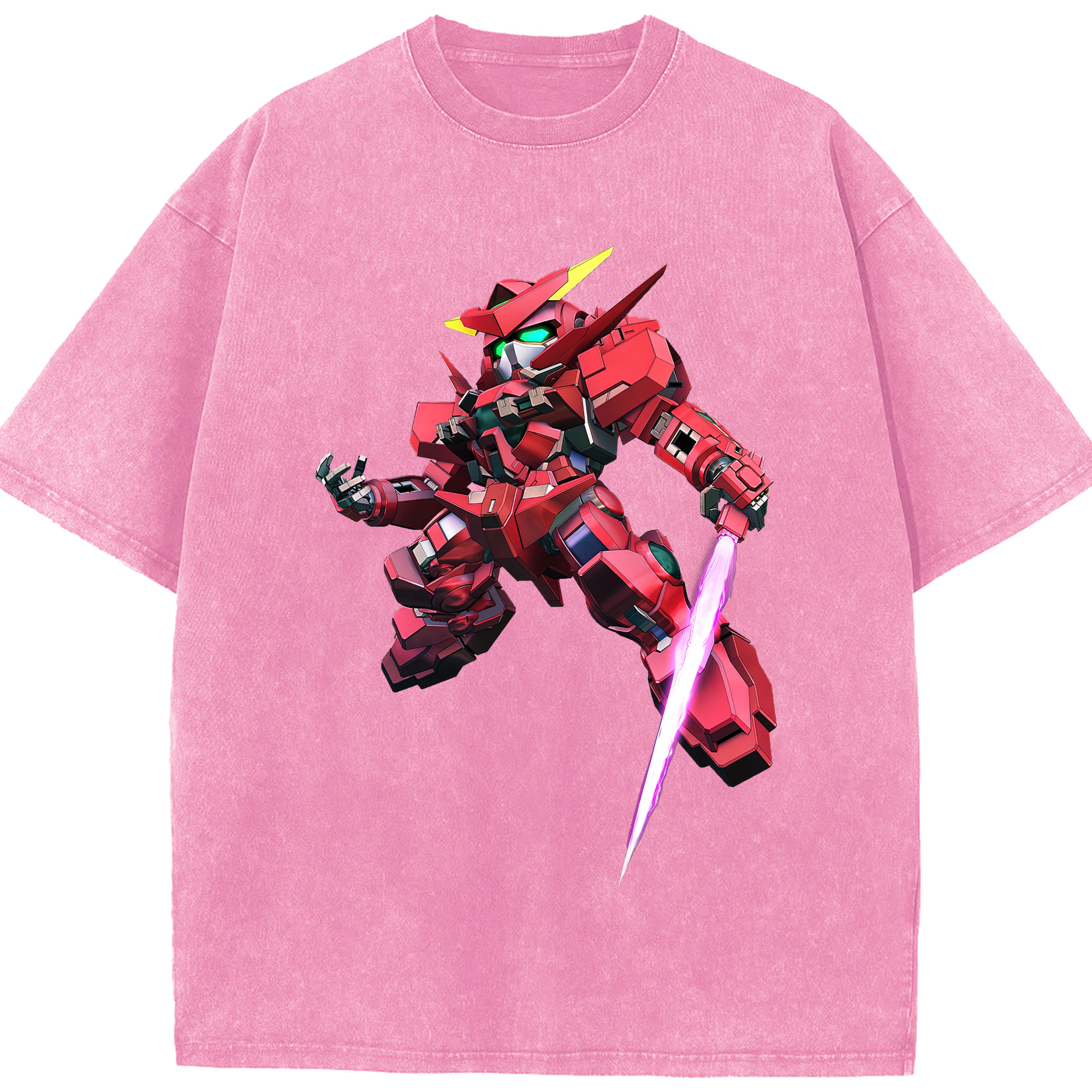 （画像用） 機動戦士ガンダム Mobile Suit Gundam 綿100% ヴィンテージ風 半袖Tシャツ（フロントプリント）